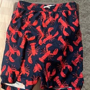 Swimsuit with crabs
